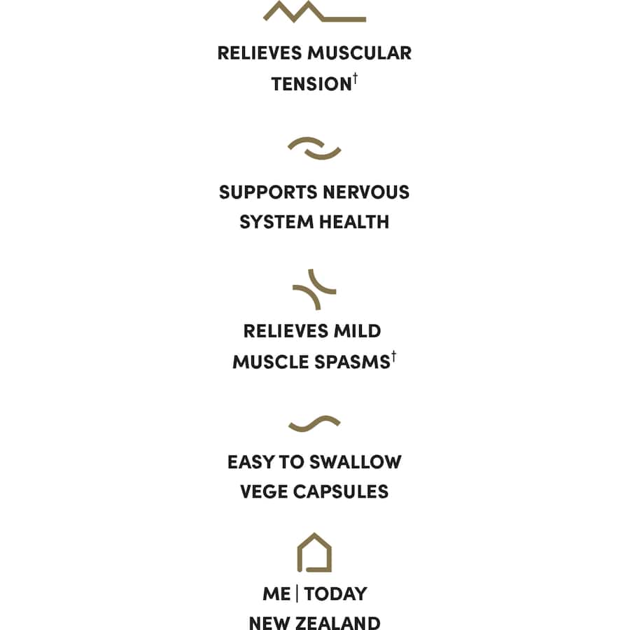 High Dose Magnesium Capsules with 875mg magnesium to support muscle relaxation and nervous system health.