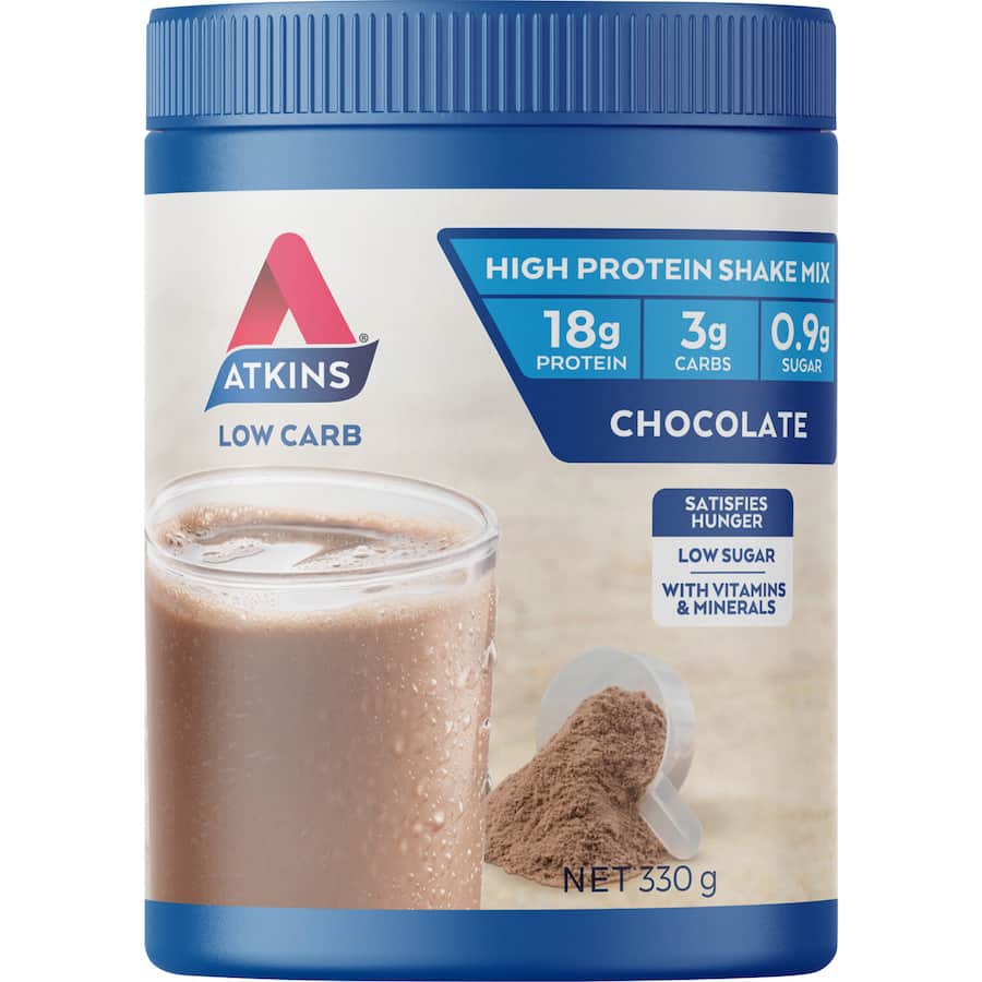Atkins Advantage Nutrition Shake Chocolate 330g