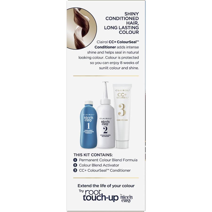 Clairol Nice N Easy Hair Colour Medium Chestnut Brown 5rb 1pack