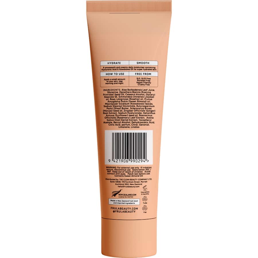 Frula Face Moisturiser Hyaluronic Hydrating 100mL