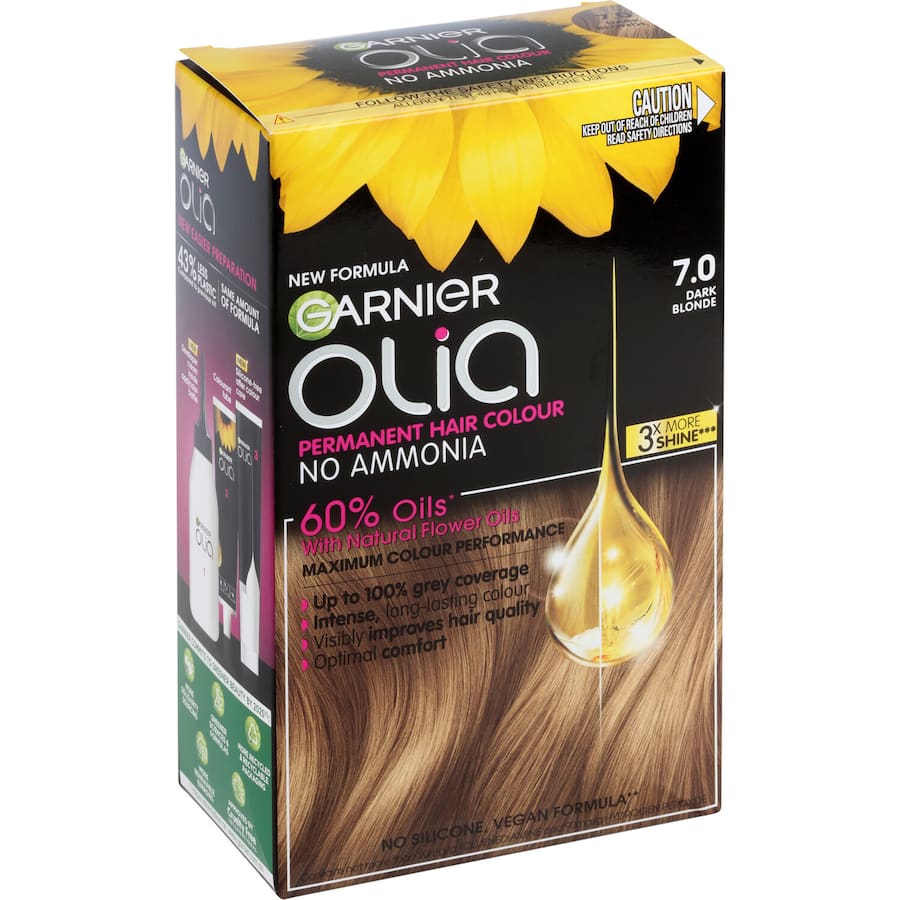 Garnier Olia Hair Colour Dark Blonde 7.0 1pack