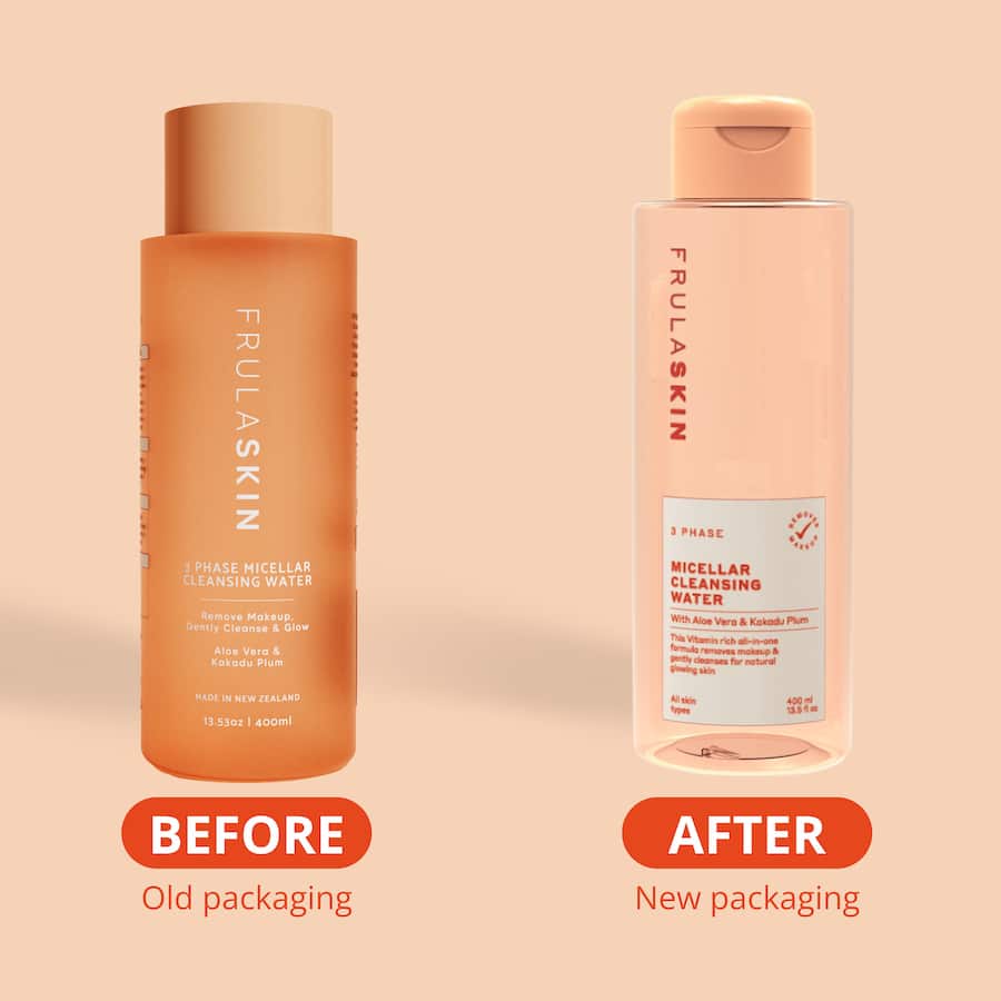 Frula Face Cleansing 3 Phase Micellar Water 400mL