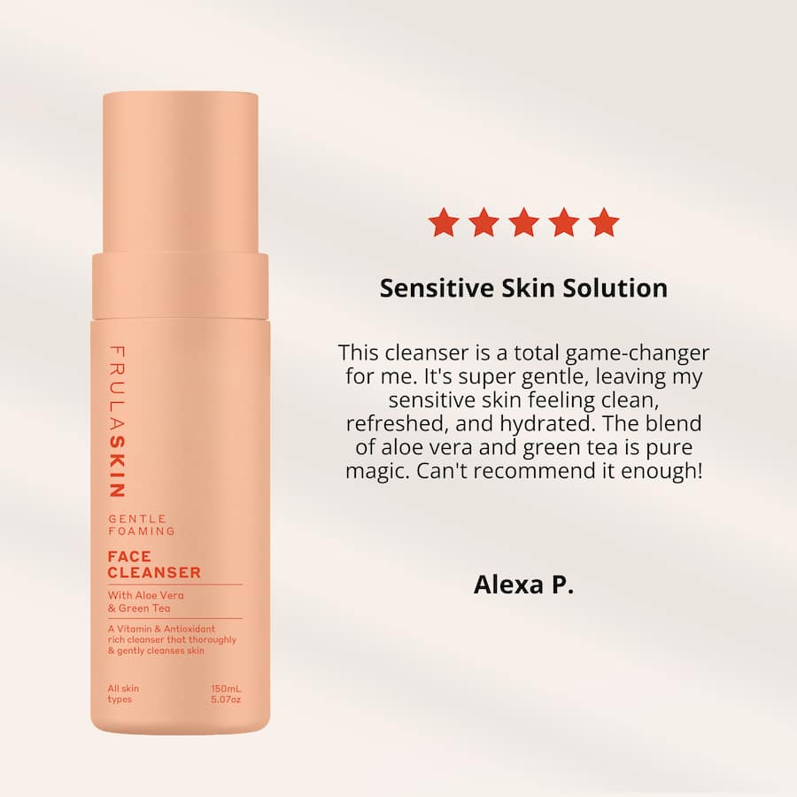 Frula Face Cleanser Gentle Foaming 150mL