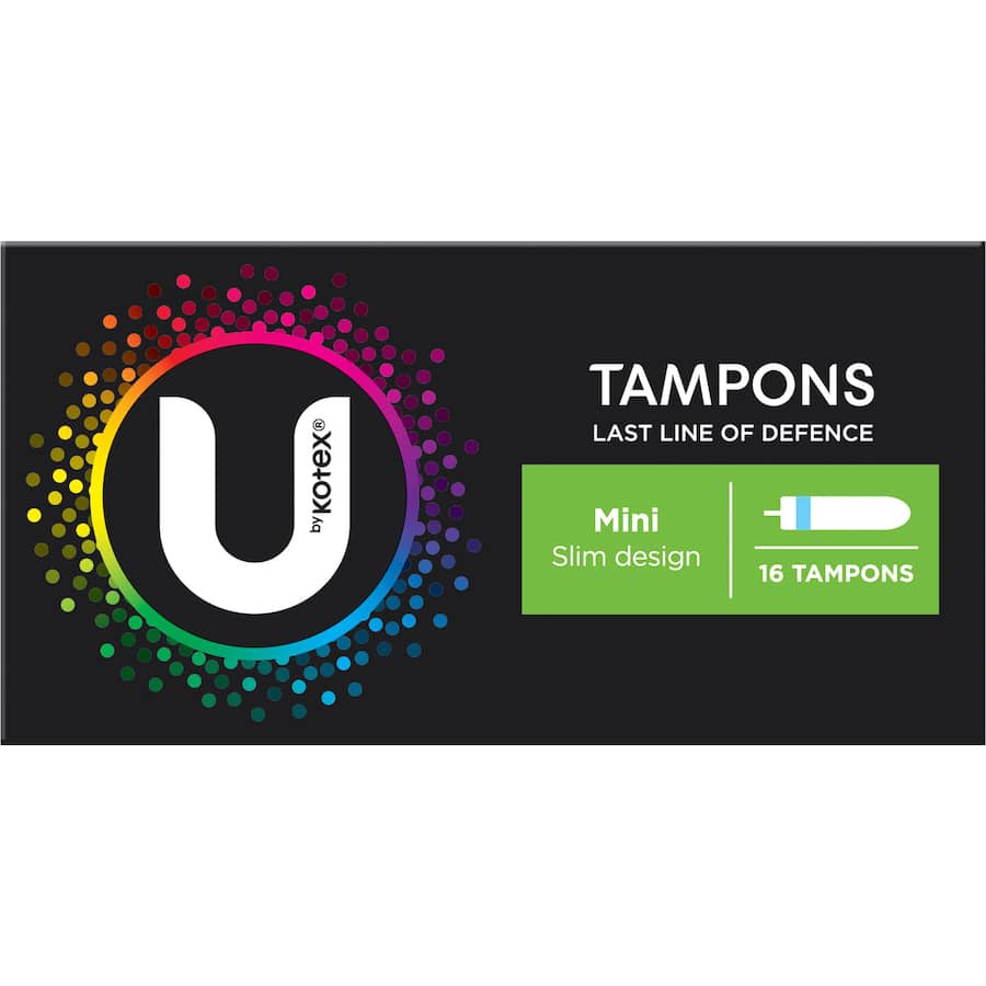 U By Kotex Tampons Mini 16pack