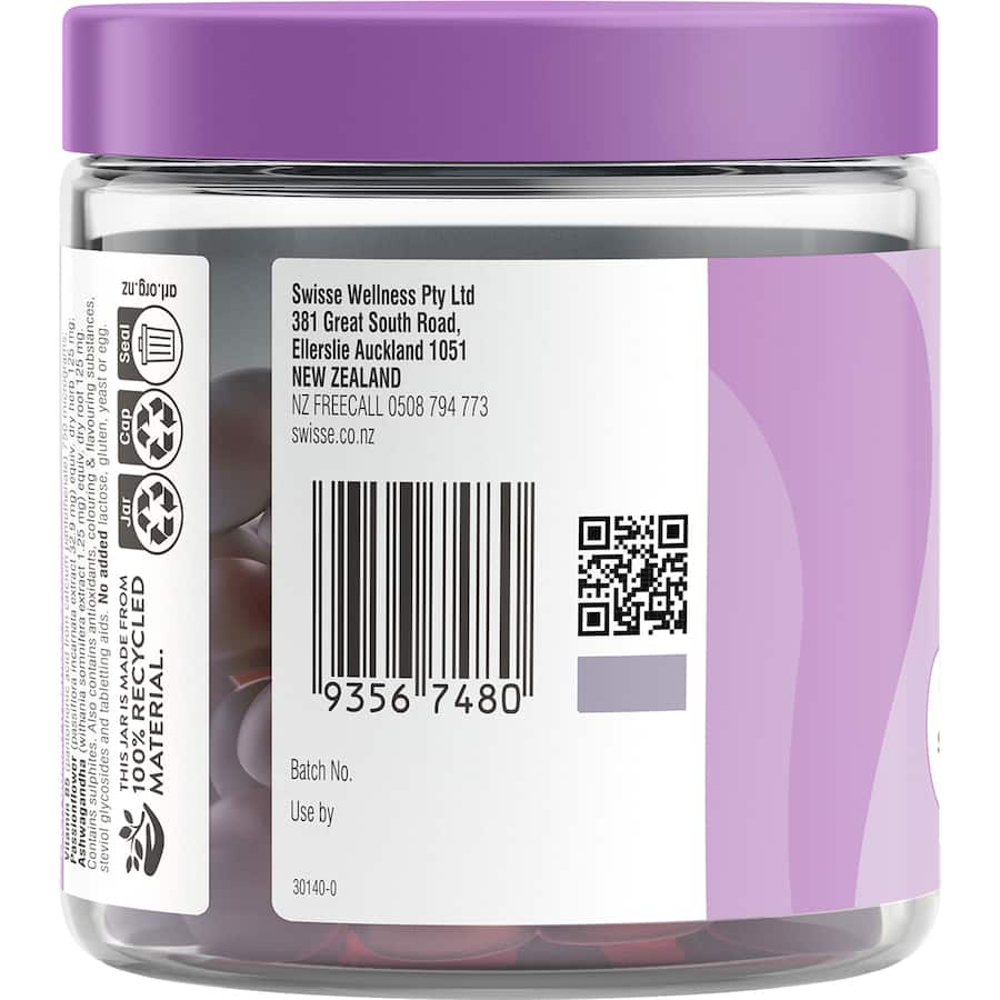 Swisse Calm + Sleep Gummies Supplements 60pack