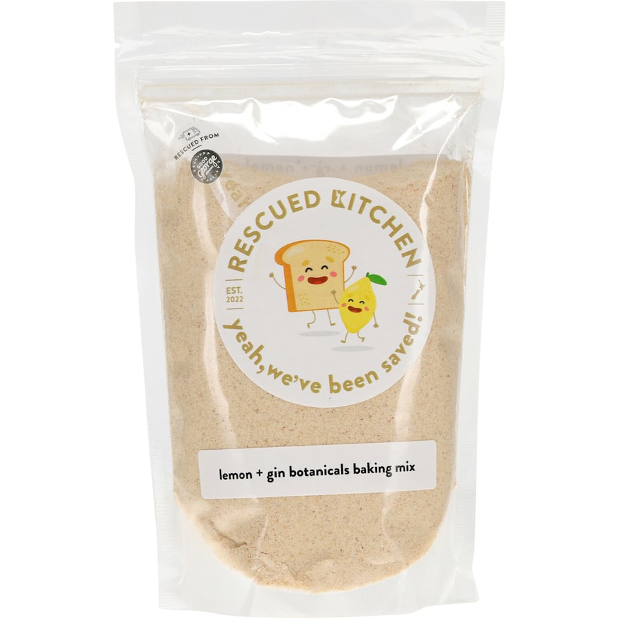 Rescued Kitchen Baking Mix Lemon & Gin Botanicals 390g
