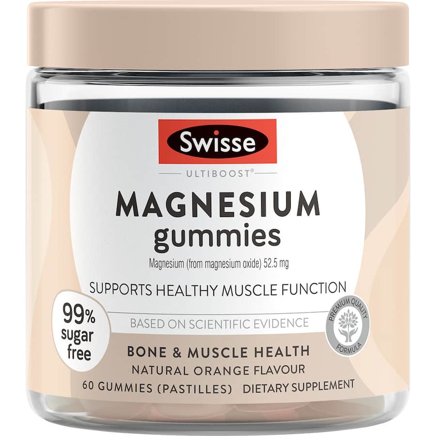 Swisse Ultiboost Magnesium Gummies 60ea