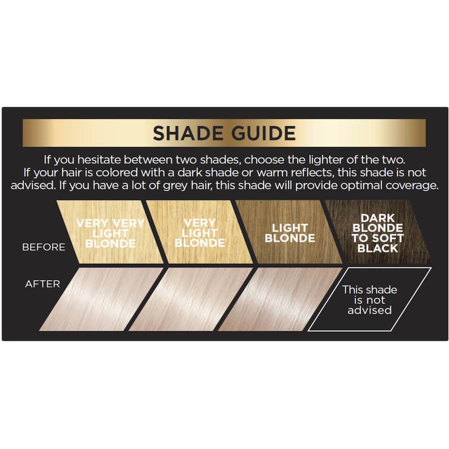 L'Oréal Paris Preference Hair Colour in Alaska 10/21 offers vibrant, long-lasting color with perfect grey coverage and high shine.