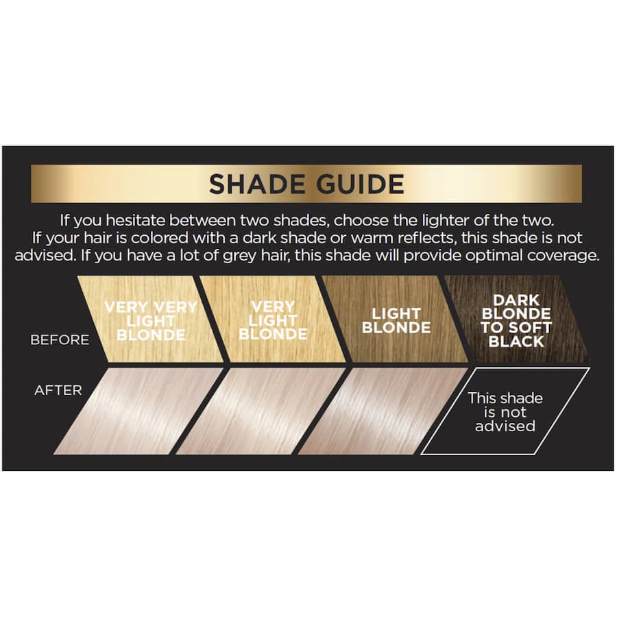 L'Oréal Paris Preference Hair Colour in Alaska 10/21, showcasing vibrant, long-lasting color with perfect grey coverage.