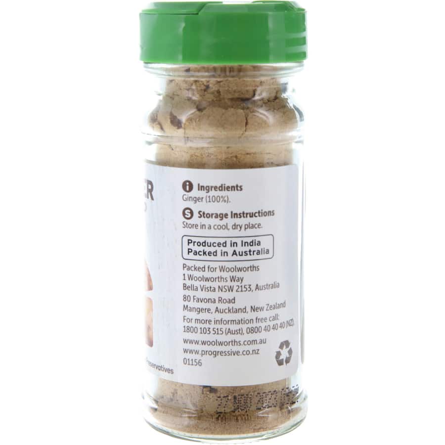 Woolworths Ginger Ground Shaker 25g