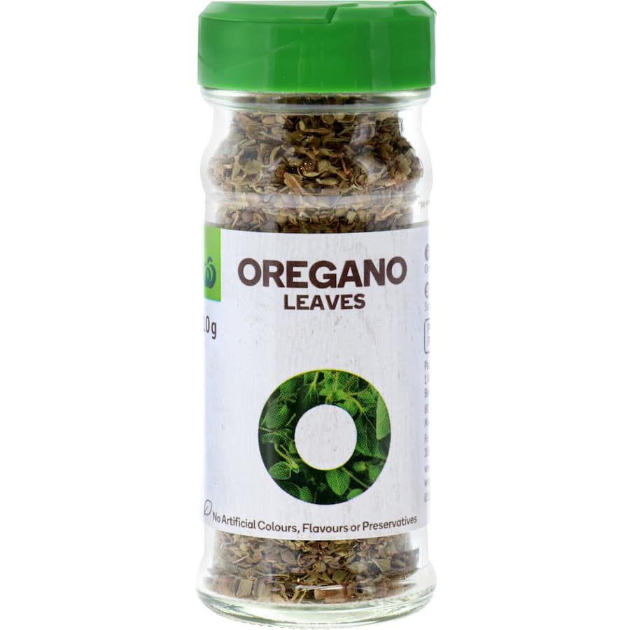 Woolworths Oregano Flaked Leaves Jar 10g