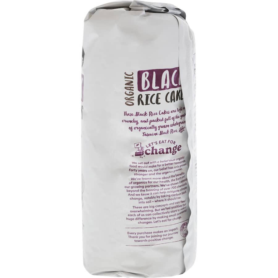 Ceres Organics Black Rice Crackers Lightly Salted 110g