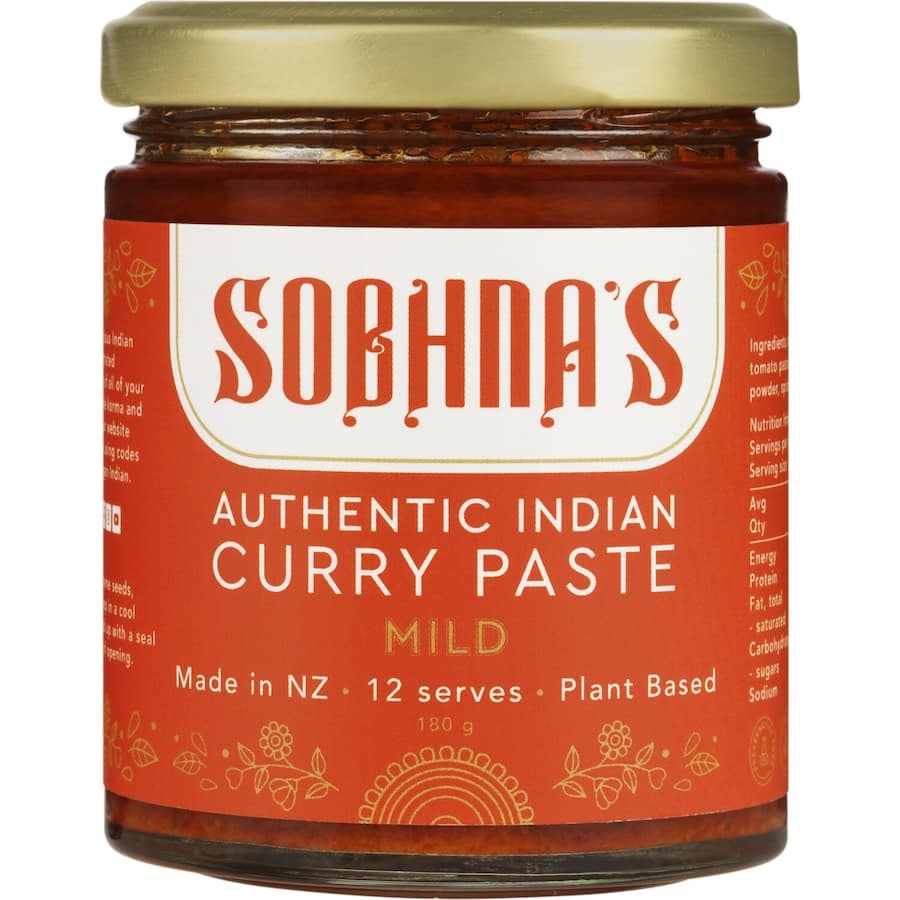 Curry paste mild - Sobhna's