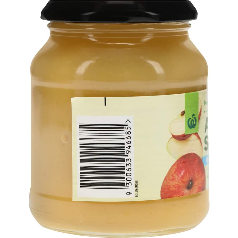 Woolworths Apple Sauce No Added Sugar 360g