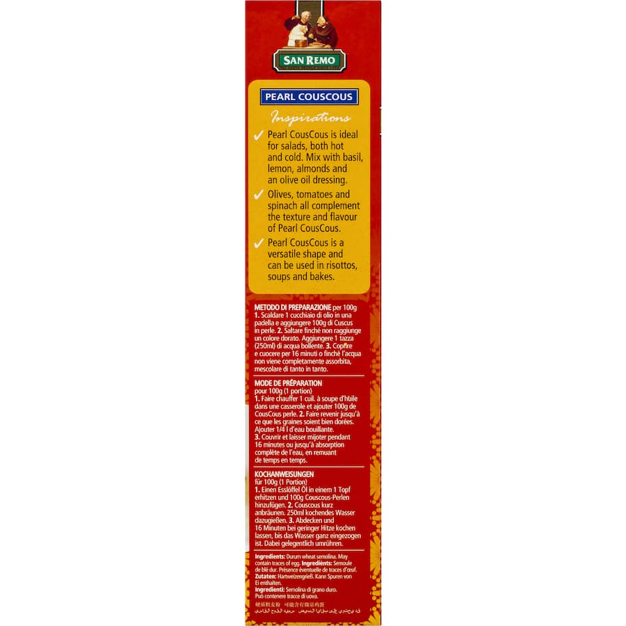 San Remo Couscous Pearl