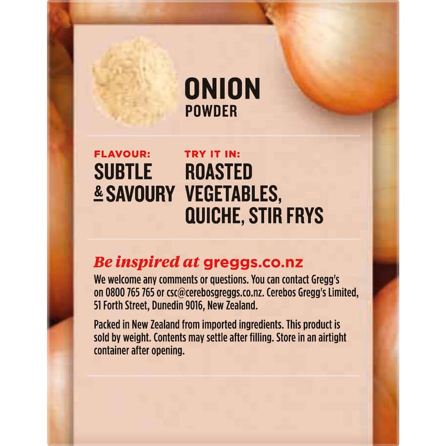 Gregg's Onion Powder Box 30g