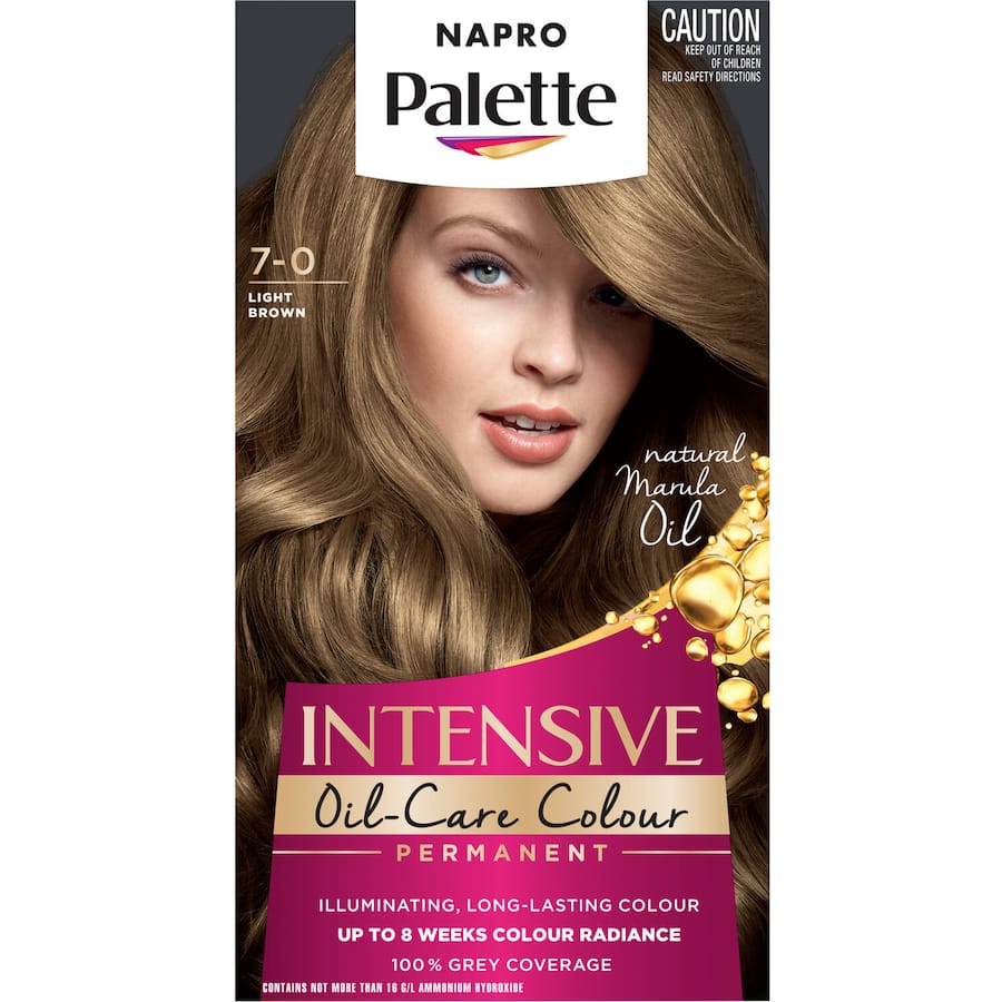 Napro Palette Hair Colour Light Brown 7.0 140ml 1pack