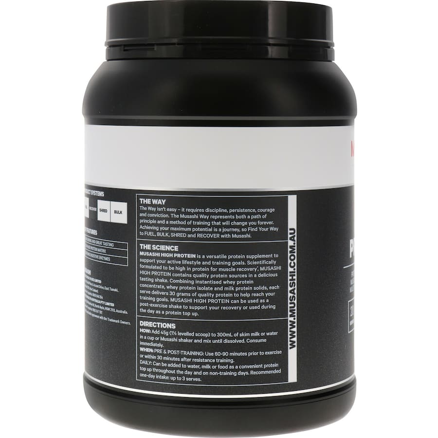 Musashi P30 Protein Powder Vanilla 900g