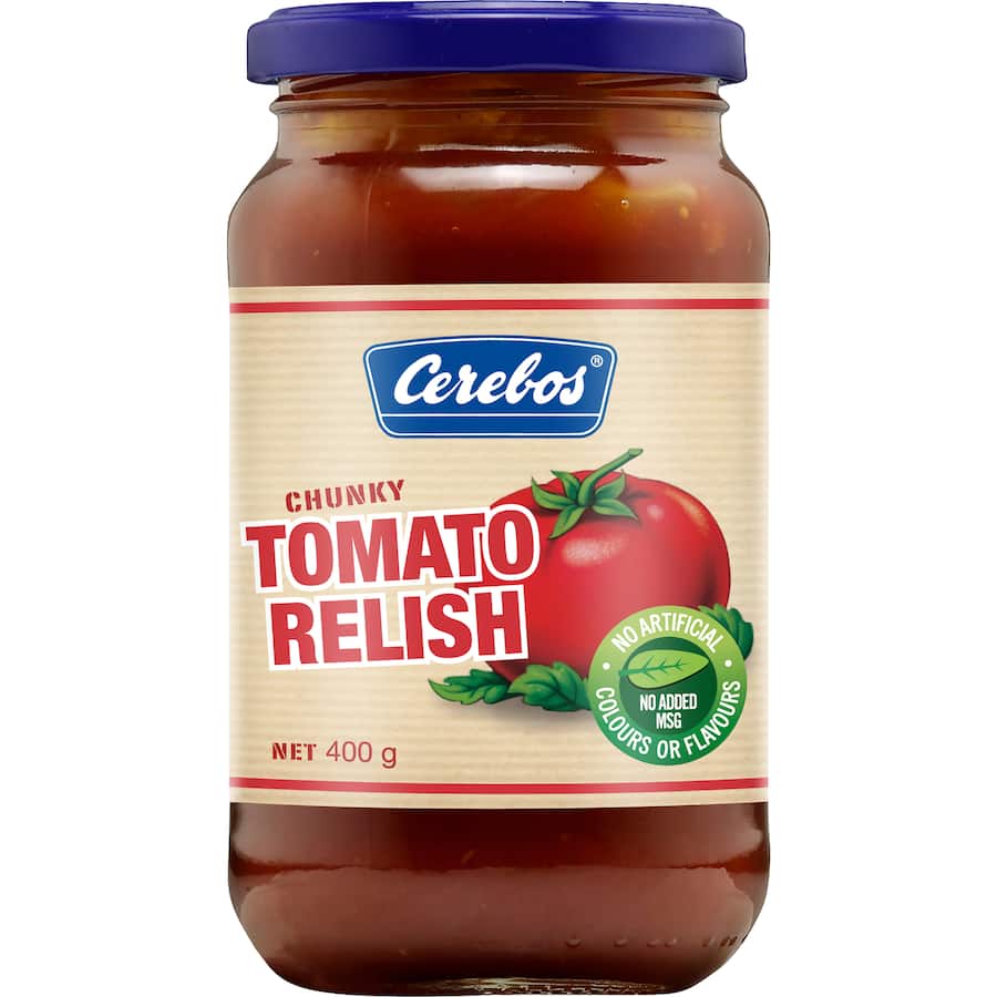 Cerebos Tomato Relish  Jar 400g