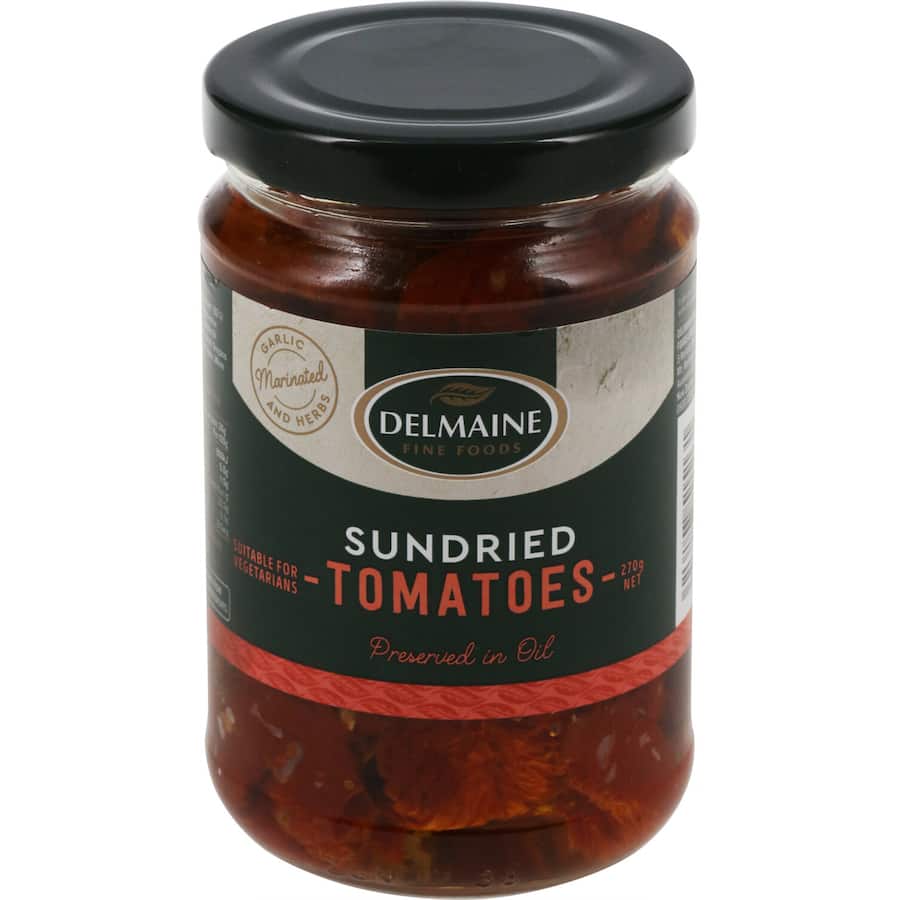 Delmaine Sundried Tomatoes Marinated 270g