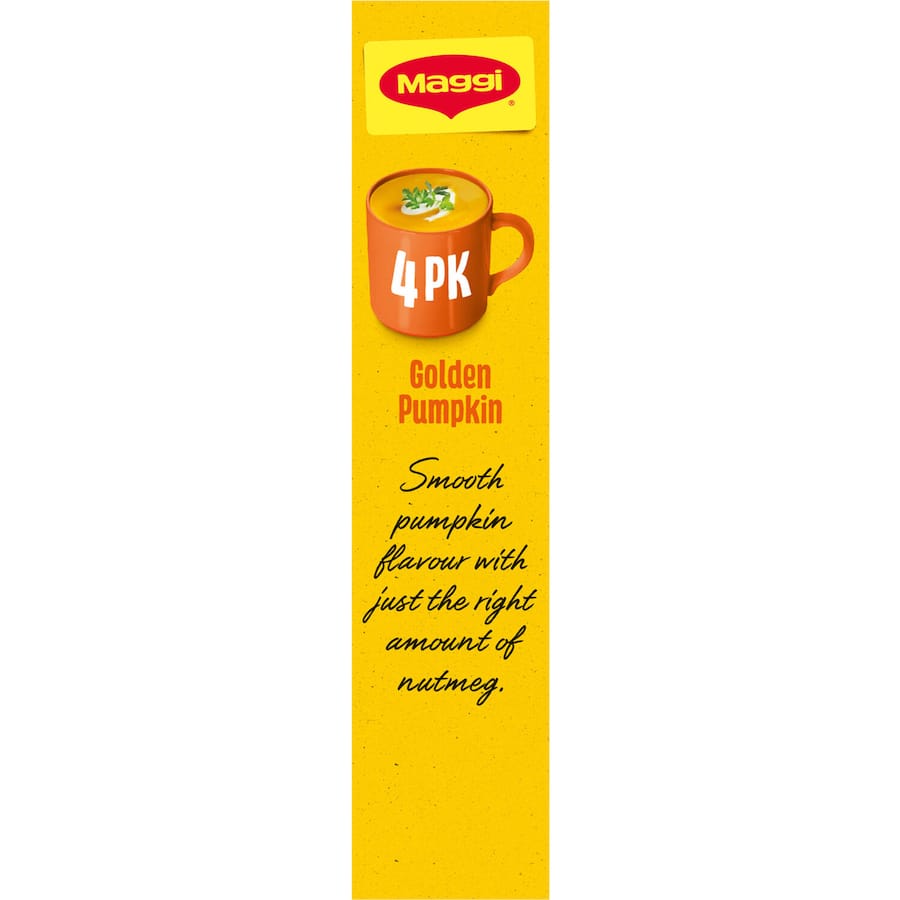 Maggi Soup For A Cup Instant Soup Golden Pumpkin 78g 4pack