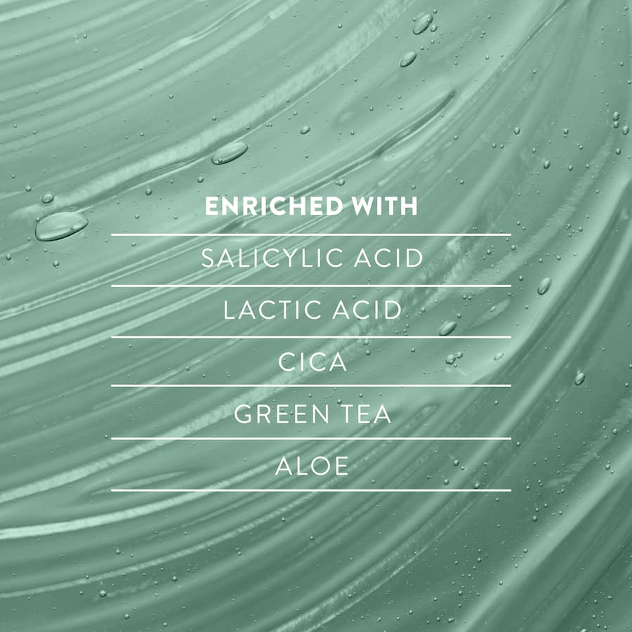 Glow Lab Face Wash for Acne: AHA + BHA cleanser with Salicylic Acid, Lactic Acid, Aloe Vera, and Green Tea for clear skin.