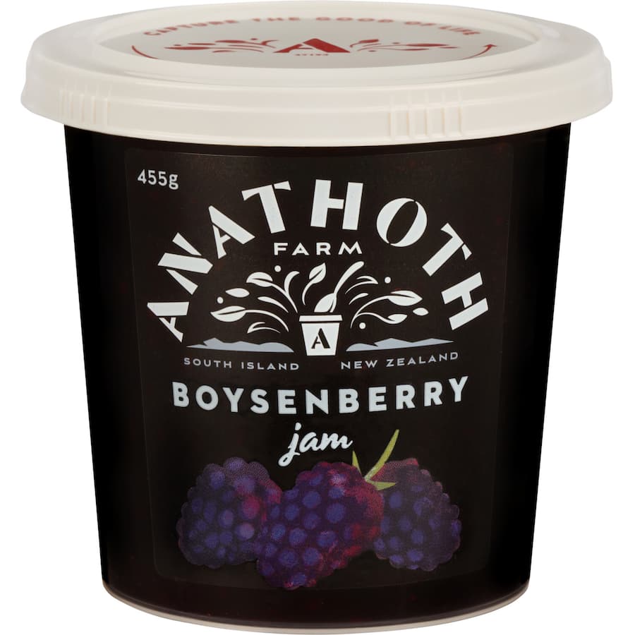 Anathoth Farm Boysenberry Jam  Ptl 455g