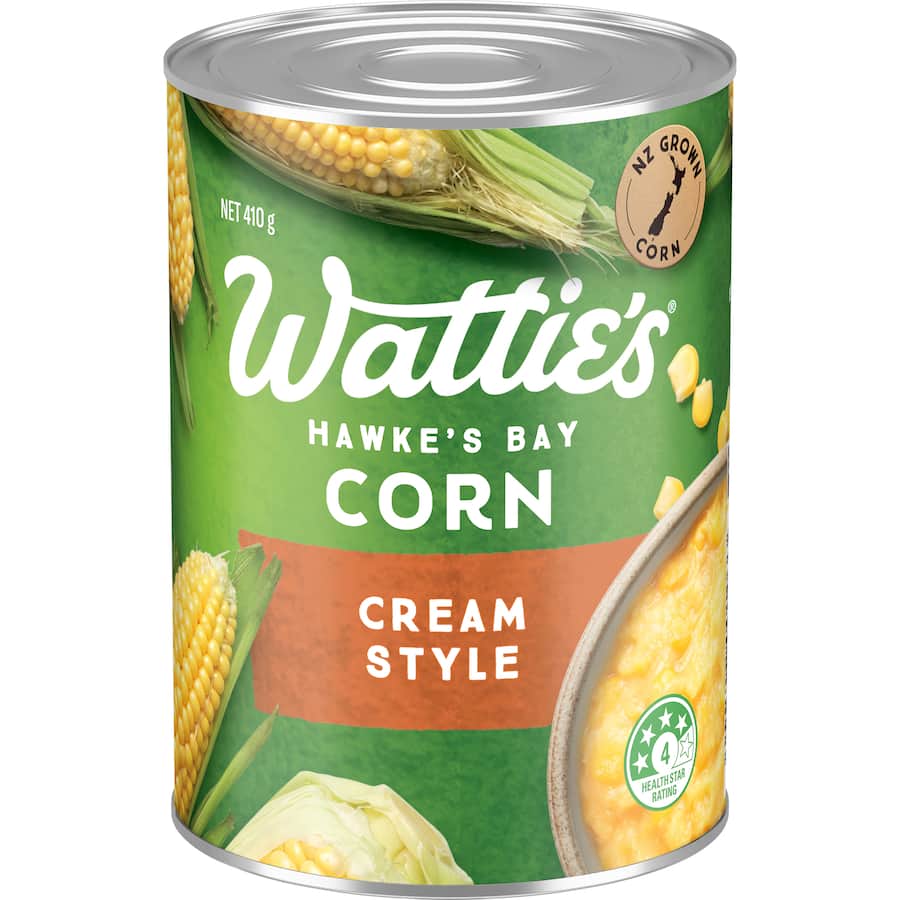 Watties Corn Cream Style Can 410g