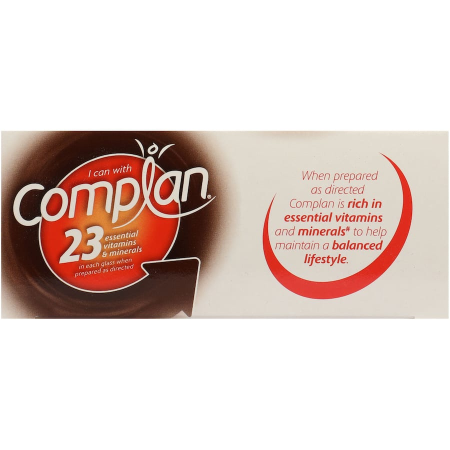 Delicious Complan Chocolate drink offering balanced nutrition, protein, vitamins, and minerals for energy and growth.
