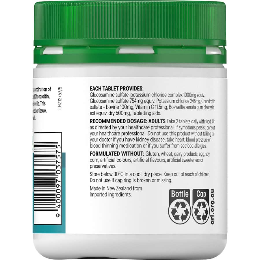 Healtheries Joint Formula Glucosamine & Chondroitin 60pack