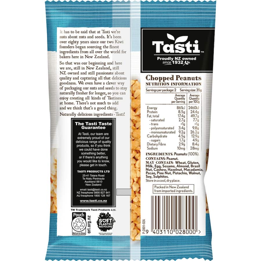 Tasti Chopped Nuts  70g