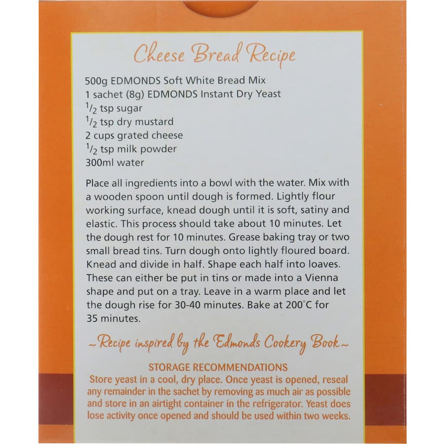 Edmonds Yeast Instant Dry 96g