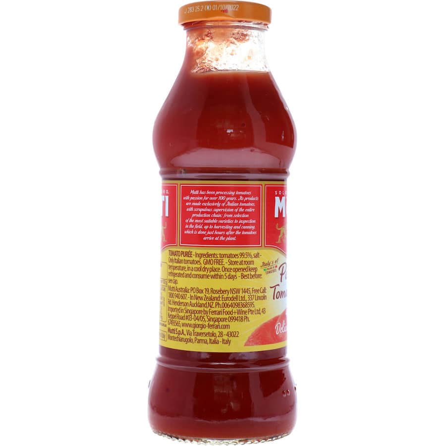 Mutti Tomato Puree Passata 400g