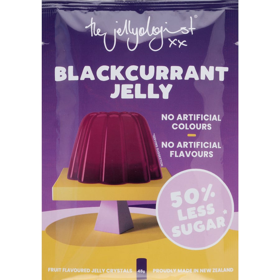 The Jellyologist Jelly Crystals Classic Blackcurrant