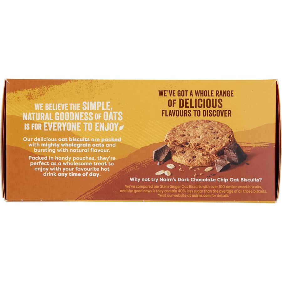 Nairn's Oat Biscuits Stem Ginger 200g
