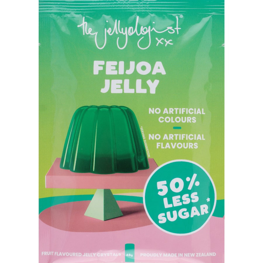 The Jellyologist Jelly Crystals Classic Feijoa