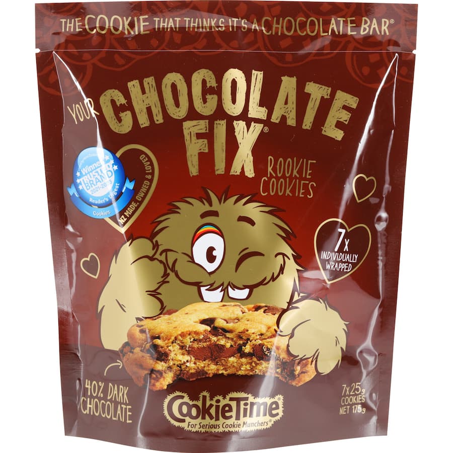 Cookie Time Cookies Your Chocolate Fix Rookie 175g