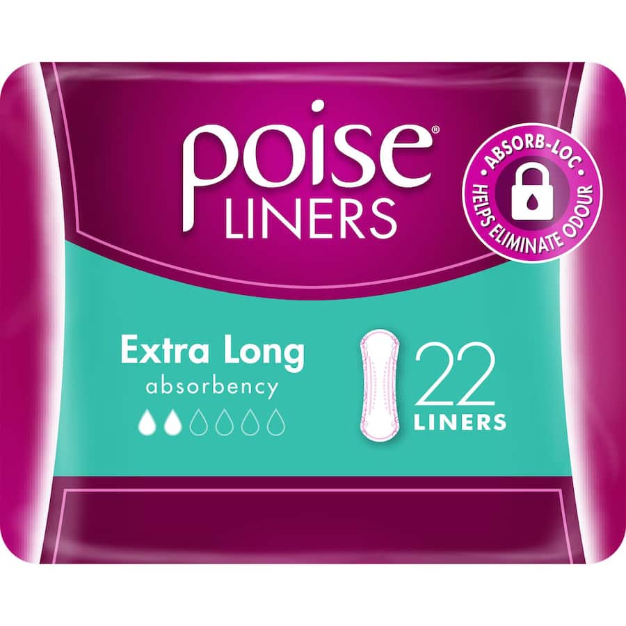 Ultra-thin, extra long liners for discreet light bladder leakage protection with excellent absorbency and convenience.