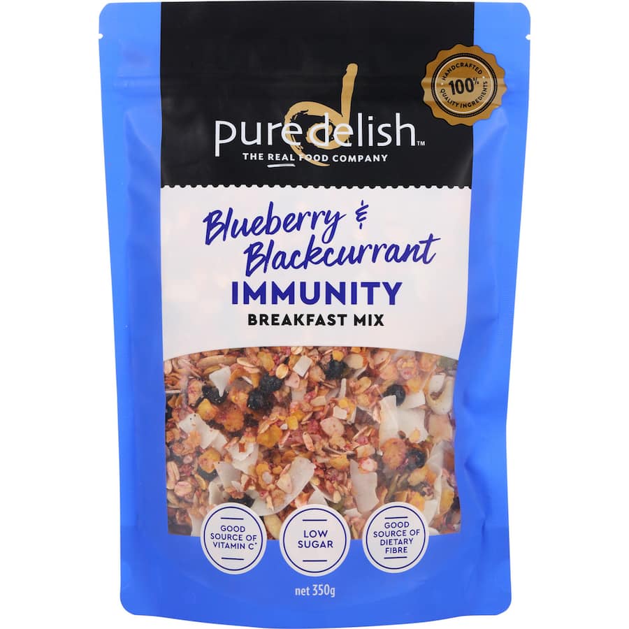 Pure Delish Breakfast Mix Immunity Blueberry 350g