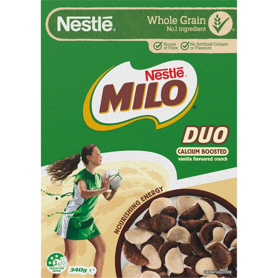 Nestlé Milo Cereal Duo Box 340g