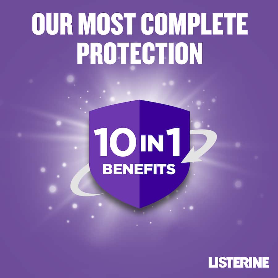 Listerine Mouthwash Total Care 10 In 1 500mL
