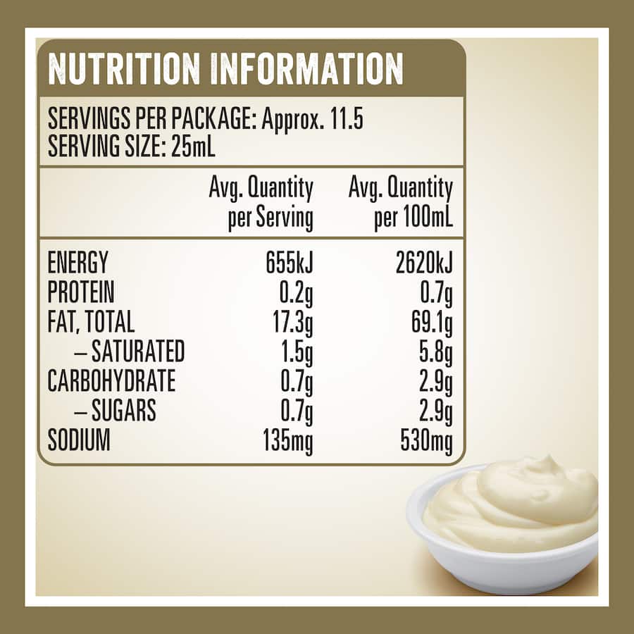 Heinz Seriously Good Mayonnaise Original Squeeze bottle 295mL