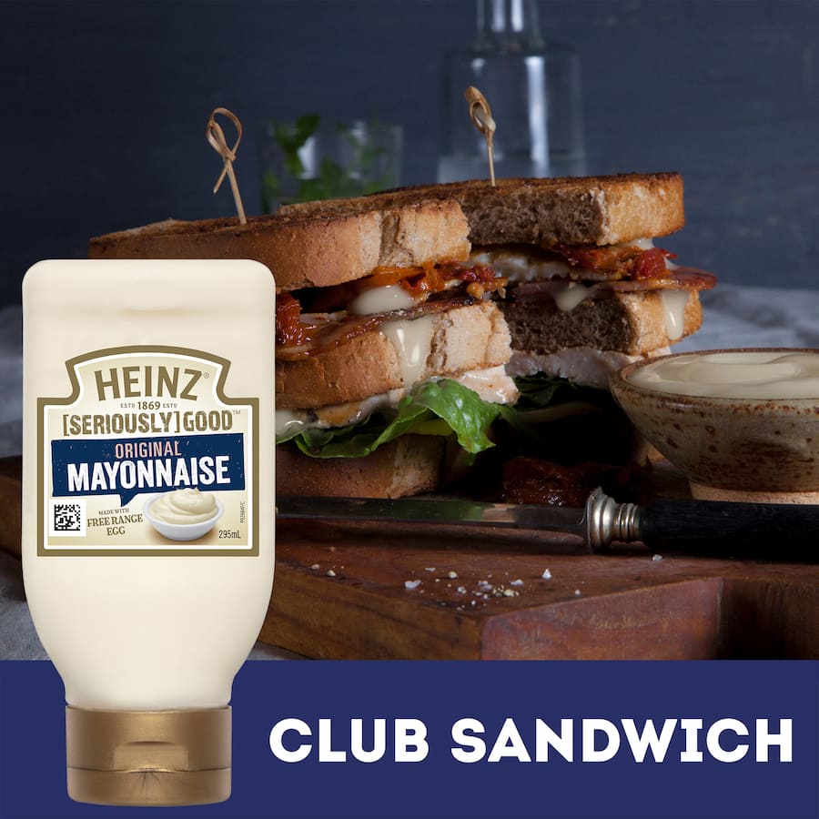 Heinz Seriously Good Mayonnaise Original Squeeze bottle 295mL