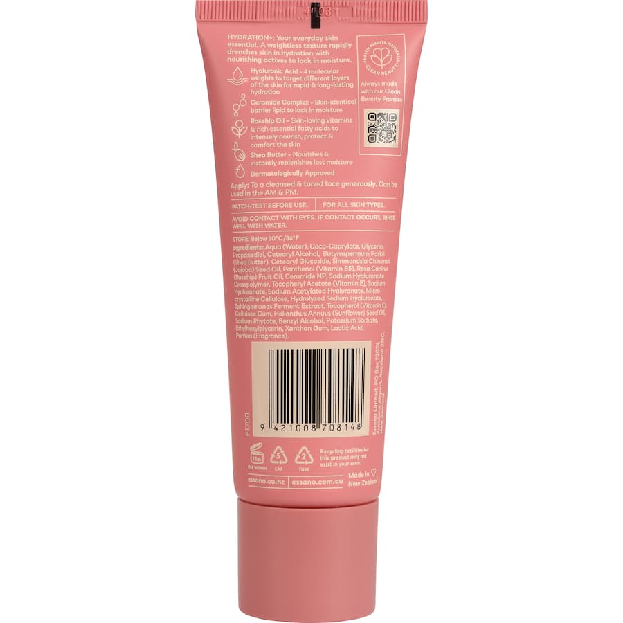 Essano Facial Moisturiser Hydration+ Tube 100mL
