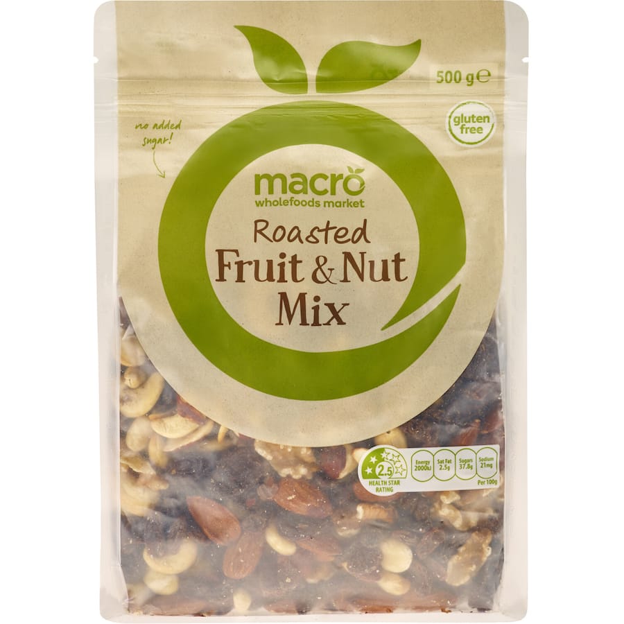 Macro Mixed Fruit & Nuts Roasted