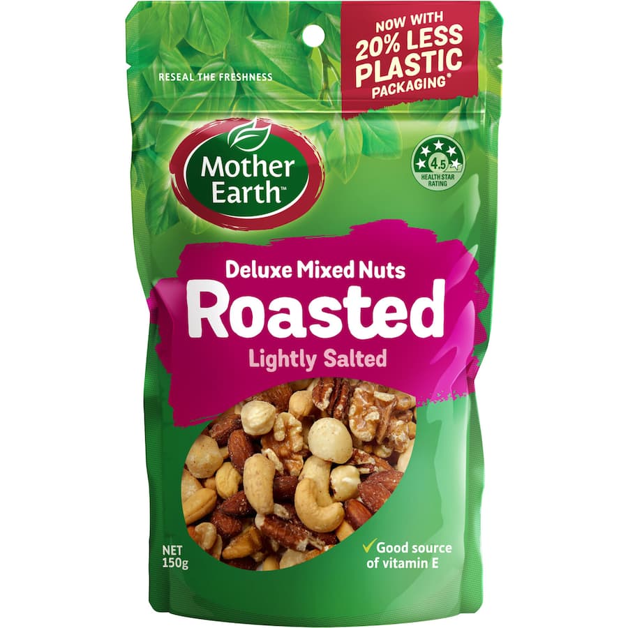 Mother Earth Snack Mix Deluxe Batch Roasted & Salted 150g