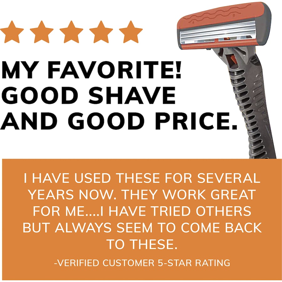 Bic Hybrid Comfort Razor + 6 Disposable Cartridges