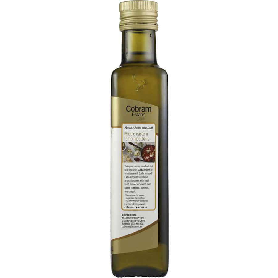 Cobram Estate Olive Oil Garlic 250mL
