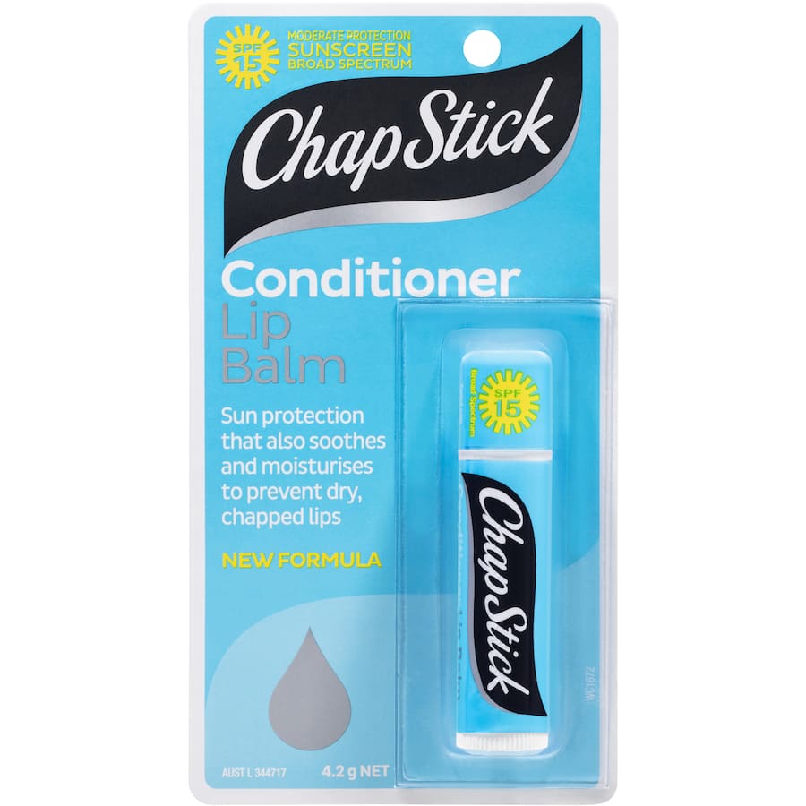 Chapstick Lip Balm Conditioner With Spf15+ Sunscreen 4.2g Stick 1pack
