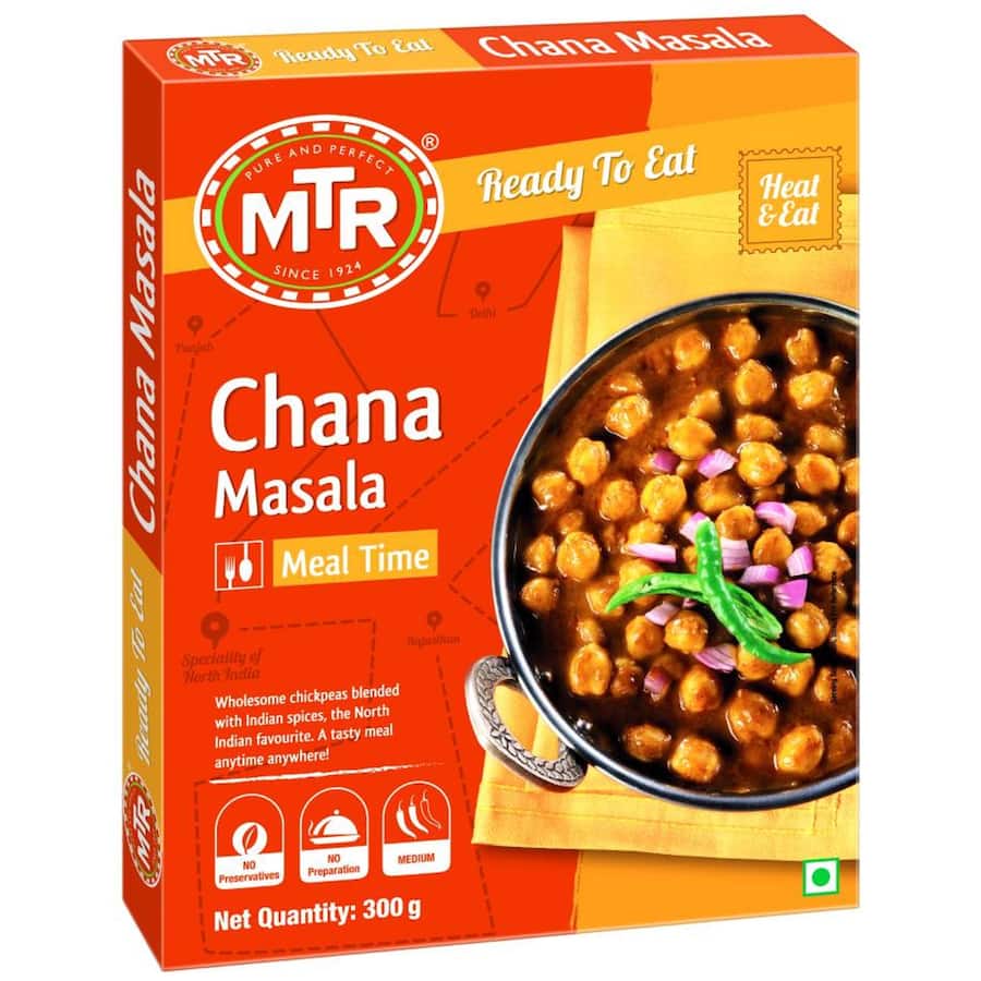 Mtr Indian Chana Masala: Premium spice blend for authentic, flavorful chickpea dishes and curries, perfect for vegetarian cooking.